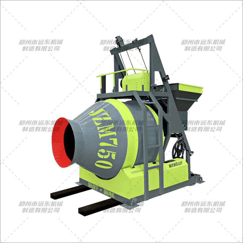 JZM750型全自动爬斗搅拌机(图1) JZM750型全自动爬斗搅拌机(图1)