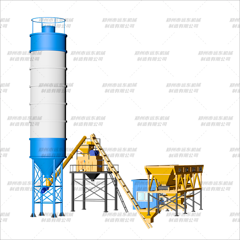 HZS25(500+3仓)混凝土搅拌站(图3) HZS25(500+3仓)混凝土搅拌站(图3)