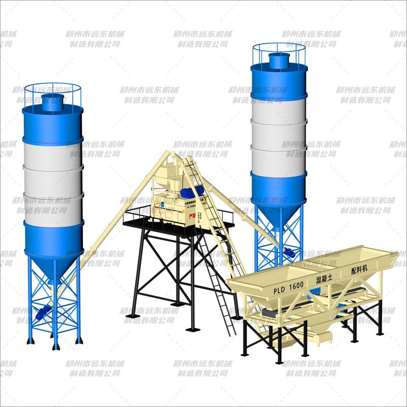 HZS50(1000+2仓)混凝土搅拌站(图5) HZS50(1000+2仓)混凝土搅拌站(图5)